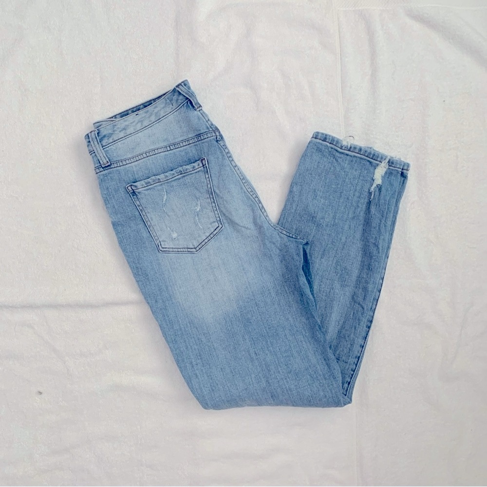 Kut From The Kloth High Rise Christine Straight Leg Jeans - 99% Cotton -Size 10 - Picture 4 of 16